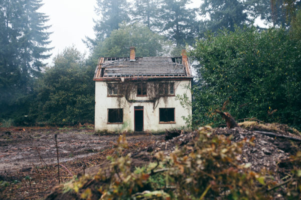 House Demolition, Quantock Hills